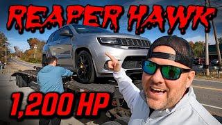 My New 1,200 HP Fully Built Jeep Trackhawk!!!!! (Reaper Hawk Build)