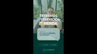 TERRENOS RESIDENCIALES CON SERVICIOS EN MÉRIDA | PRE-VENTA 2023 