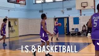 I.S. 8 Basketball Tournament Action, Queens NYC