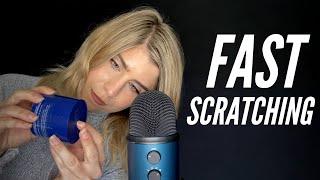 ASMR | FAST SCRATCHING ONLY (NO TALKING) - For Sleep  , Studying  and Background.