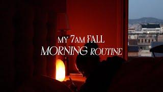 my 7am fall morning routine | habits that are changing my life