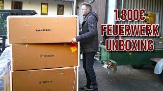 1.800€ FEUERWERK AUSPACKEN! | Bestellung bei Pyroland