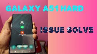 Samsung galaxy A51 power off and hard reset on android 12 #samsung #iphone #andriod