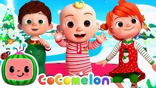 WIGGLE to Jingle Bells With Baby JJ | Christmas Dance Party | CoComelon Nursery Rhymes & Kids Songs