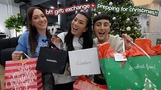 BFF GIFT EXCHANGE + Prepping For Christmas!! Vlogmas Day 22