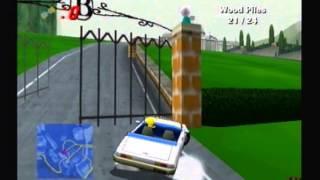 Let's Play The Simpsons: Road Rage - Mission Mode