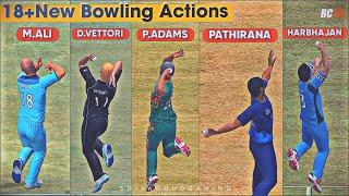 All New 18 Bowling Actions in RC24 | With All Camera Angles| New Update |