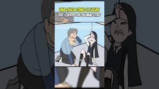 Una Chica tomo el lugar del cuerpo de su Maestro | Animados #short #animacion #viral #shorts #res