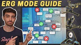 When to use ERG mode? | Indoor Cycling Flowchart