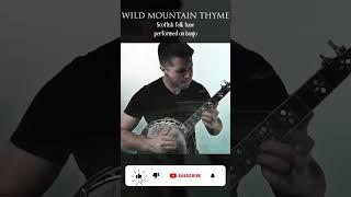 Peaceful and serene banjo music: Wild Mountain Thyme #banjo #scotland #celtic #folkmusic #folk