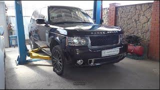 Замена стоек переднего и заднего стабилизатора на Range Rover Vogue 4,4 Ленд Ровер Вок 2010 г