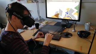 Virtual Reality VR interaction with your hands