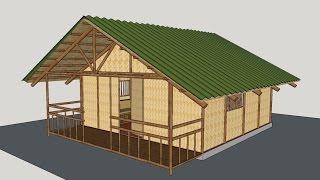 Making a Bamboo House