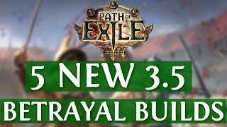 5 NEW Path Of Exile Synthesis Builds (PoE Builds 3.6 2019)