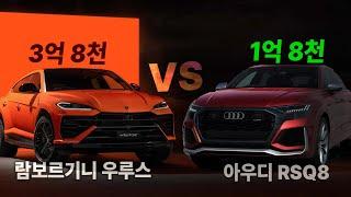 껍데기만 다른데 2억 차이?‍️ 람보르기니 우루스와 동급인 아우디의 고성능 SUV [AUDI RSQ8 시승기]