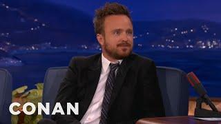 Aaron Paul Can't Stop Saying "Bitch" | CONAN on TBS