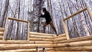 Off Grid Living: Solo Building A Log Cabin, Buying New Property