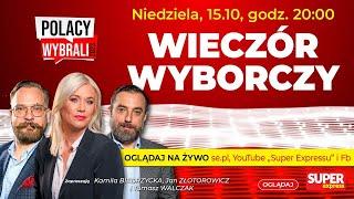 Wyniki WYBORÓW. Kto wygra? WIECZÓR WYBORCZY Super Expressu