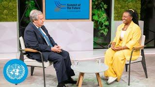 Chat about the Future | Youth Leader with UN Chief | Sustainable Development | Summit of the Future