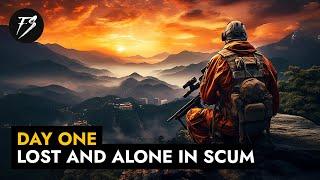 Day 1 Solo Survival | SCUM Gameplay