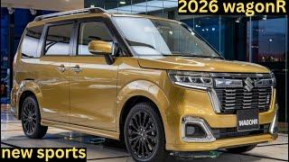 2026 Maruti WagonR Sports – Full Walkaround with Illuminated Rear Plate!