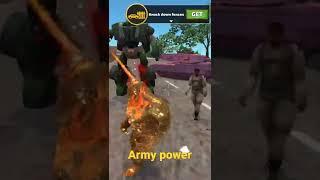 Rope hero vice city || army power scene || new video || Dee gaming (fighting scene)#respect #shorts