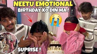 Neetu lai rate 12 Baja surprise deda yasake runa thalen!Crying neetu! Birthday suprise