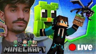 Minecraft Live Playing With Subscribers | SMP Live Stream | #minecraft #livestream #HackerGaming