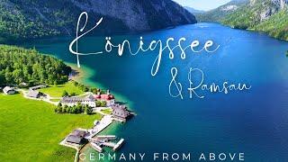 Berchtesgaden From Above MUST SEE Views | KÖNIGSSEE King of the Seas | Ramsau Kirche | Cinematic 4K