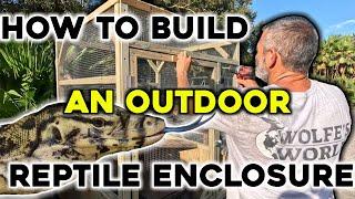 How to Build an Outdoor Reptile Enclosure -Upgrade for Boba!-