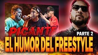 ️ EL EGO DESMEDIDO TRAE CONSECUENCIAS ️ PIEZAS REACCIONA A EL HUMOR DEL FREESTYLE (2/2)