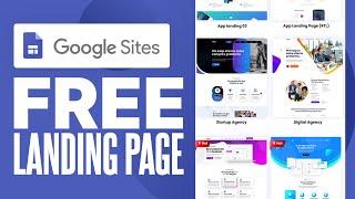 How to Create Free Landing Page on Google Sites (2024) Tutorial