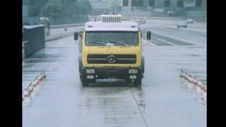 Mercedes-Benz ABS Testing: How Anti-lock Braking System Transformed Truck Safety