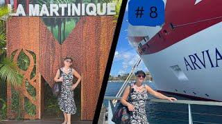 P&O Arvia Caribbean Cruise ...Martinique episode 8