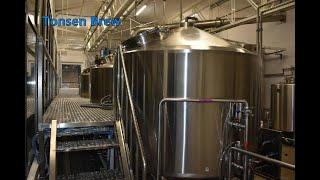 TonsenBrew 2000l Full- Automatic Brewery in Hungary: Tasty beer for you