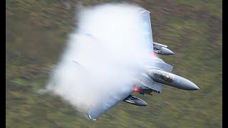 F-15 Strike Eagle & F-35 Lightning II Low Level Mach Loop