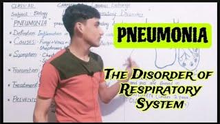 Pneumonia  The Disorder Of Respiratory System . Symptoms, treatment, prevention, causes of pneumonia