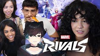 Cinna Plays Marvel Rivals With Pokimane, Sykkuno, Fanfan, and More