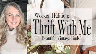 Join Me for a Fun Weekend of Thrifting | Beautiful Vintage Finds | Thrift With Me