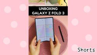 Galaxy Z Fold 3 Unboxing | Digital Planning on Samsung Digital Planner Android App