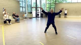 Beng Chong Ngo Cho Kun Kung Fu Academy USA Sifu Lim Demo - Five Stomach Throws in Seminar 2024