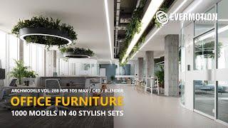 Archmodels vol. 288 - Office Furniture 3d models