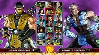 Mortal Kombat Deadly Alliance Gameplay PS2 4K 60FPS