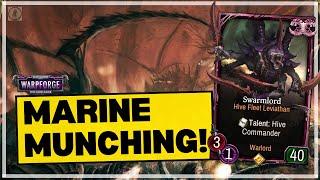 Marine Munching & Kroot Talk | Swarmlord ladder Deck