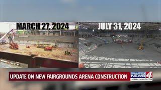 Update on new fairgrounds arena construction