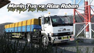 Truck Tronton Pantura!! Nissan Bigthumb CW Condor bermuatan Semen Via Alas Roban - ETS2 Indonesia