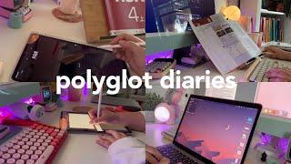 polyglot diaries ep.9  studying chinese, starting a new semester & building new habits