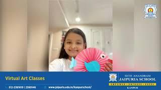 Virtual Art Classes - Seth Anandram Jaipuria School Kanpur.