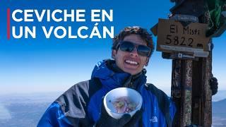 Preparé Ceviche En Un Volcán Activo | El Misti