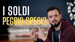 I soldi PEGGIO SPESI  7 SPESE da TAGLIARE (Minimalismo Finanziario)